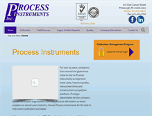 Tablet Screenshot of procinst.com